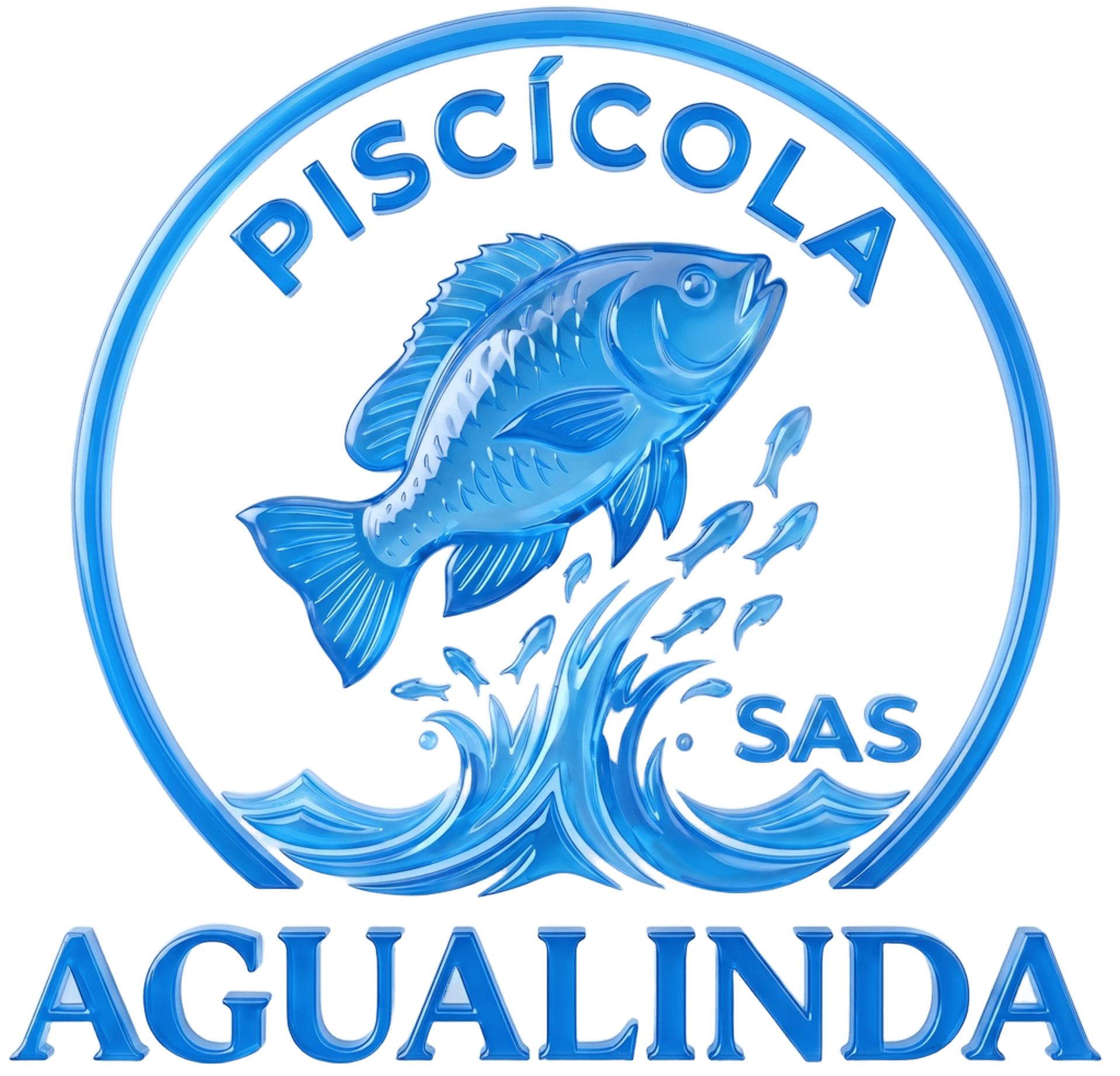 Logo Piscícola Agualinda